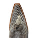 Botas de Cobra Original con Cabeza Horma 3X Aladino Color Natural WD-079 - White Diamonds Boots