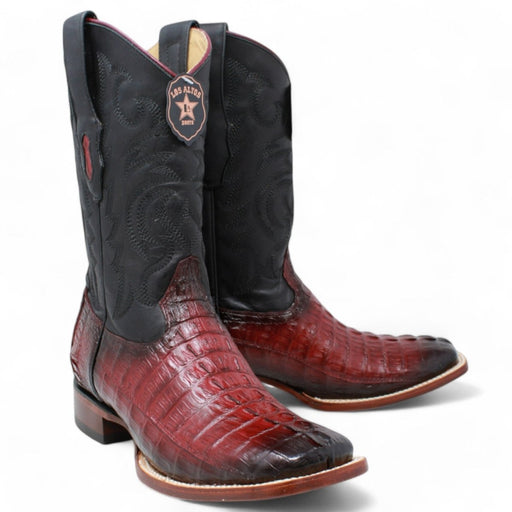 Botas de Cocodrilo Caiman Cola Horma Amplia LAB - 8220143 - Los Altos Boots