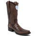 Botas de Cocodrilo Caiman con Venado Horma Europea WW - 277LF8216 - Wild West Boots