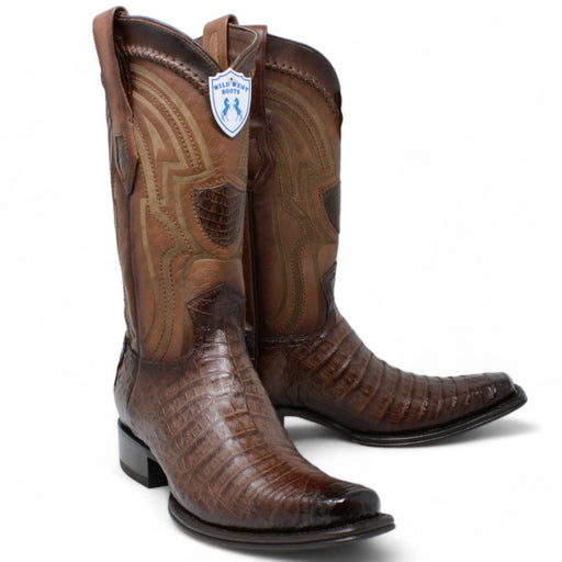 Botas de Cocodrilo Caiman Original Horma Europea WW - 277L8216 - Wild West Boots