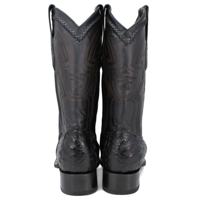 Botas de Cocodrilo Caiman Panza Horma Cuadrada Suela Vaqueta WW - 2824L8205 - Wild West Boots