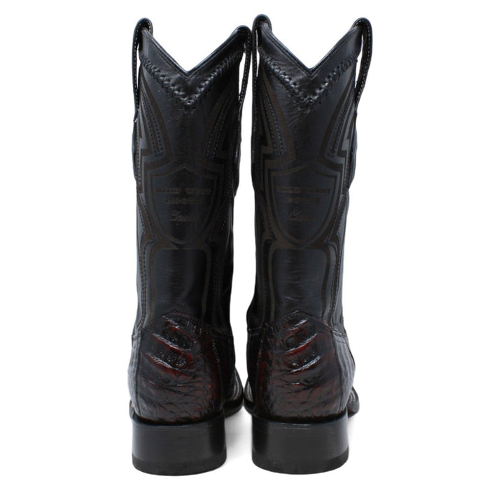 Botas de Cocodrilo Caiman Panza Horma Cuadrada Suela Vaqueta WW - 2824L8218 - Wild West Boots