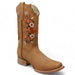 Botas de Cuero Acabado Nobuck para Dama en Miel ROD - 41551 - Rodeo Imports