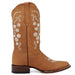 Botas de Cuero Crazy con Flores para Mujer en Horma Rodeo LC - 100 - Quincy Boots