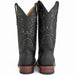 Botas de Cuero Crazy para Mujer en Horma Rodeo Negras A&A - A&A Boots