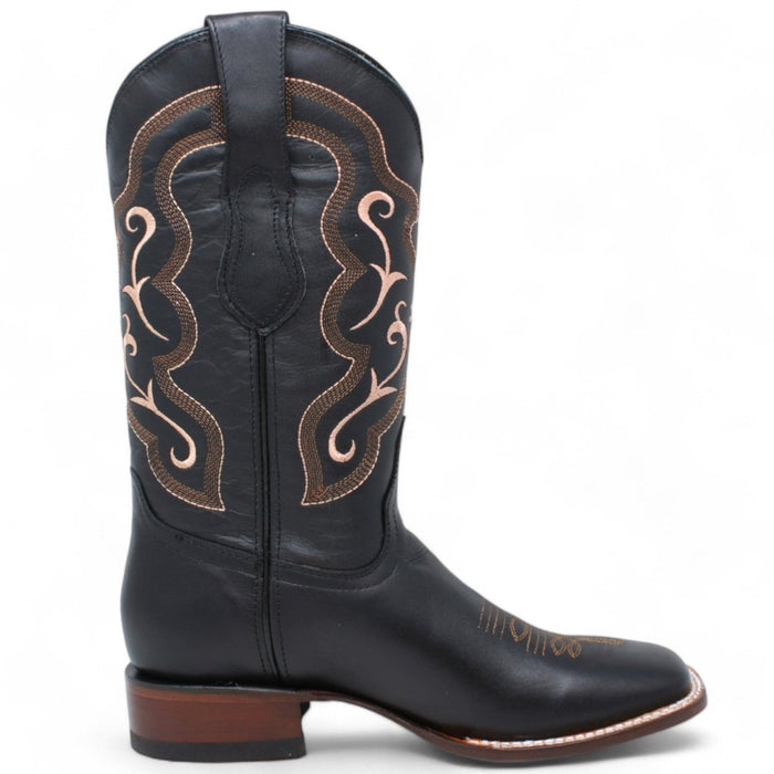 Botas de Cuero Crazy para Mujer en Horma Rodeo Q3225405 - Quincy Boots