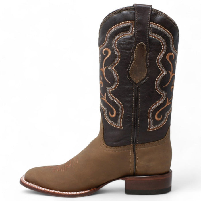 Botas de Cuero Grasso para Mujer en Horma Rodeo Q3225459 - Quincy Boots