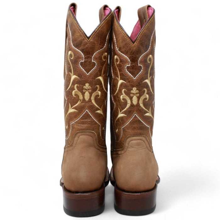 Botas de Cuero Grasso para Mujer en Horma Rodeo Q3226231 - Quincy Boots