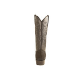 Western Genuine Elephant Boots Toe Black Color - Los Altos Boots back view