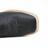 Botas de hombre Horma Cuadrada Cuello De Toro Black - El Reparo - Tanner Mark Boots