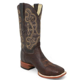 Botas de hombre Horma Cuadrada Cuello De Toro Cafe - El Reparo - Tanner Mark Boots