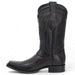 Botas de Pata de Avestruz con Venado Original en Horma Europea WW - 277LF0518 - Wild West Boots