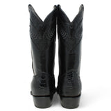 Botas de Pata de Avestruz Original Horma Puntal WD - 212 - White Diamonds Boots