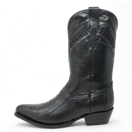 Botas de Pata de Avestruz Original Horma Puntal WD - 212 - White Diamonds Boots