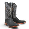 Botas de Piel Original Punta Cuadrada Color Negro - Tanner Mark Boots - Tanner Mark Boots