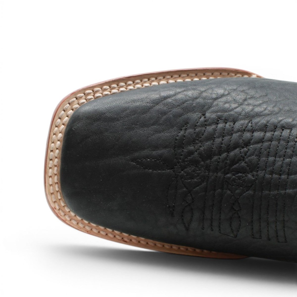Botas de Piel Original Punta Cuadrada Color Negro - Tanner Mark Boots - Tanner Mark Boots