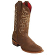 Women´s Western Genuine Leather Oval Toe Boots Crazy Brown Color - Los Altos Boots