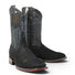 Botas de Piel Punta Cuadrada Piton Grabado Nobuck- Rodeo Imports - Rodeo Imports