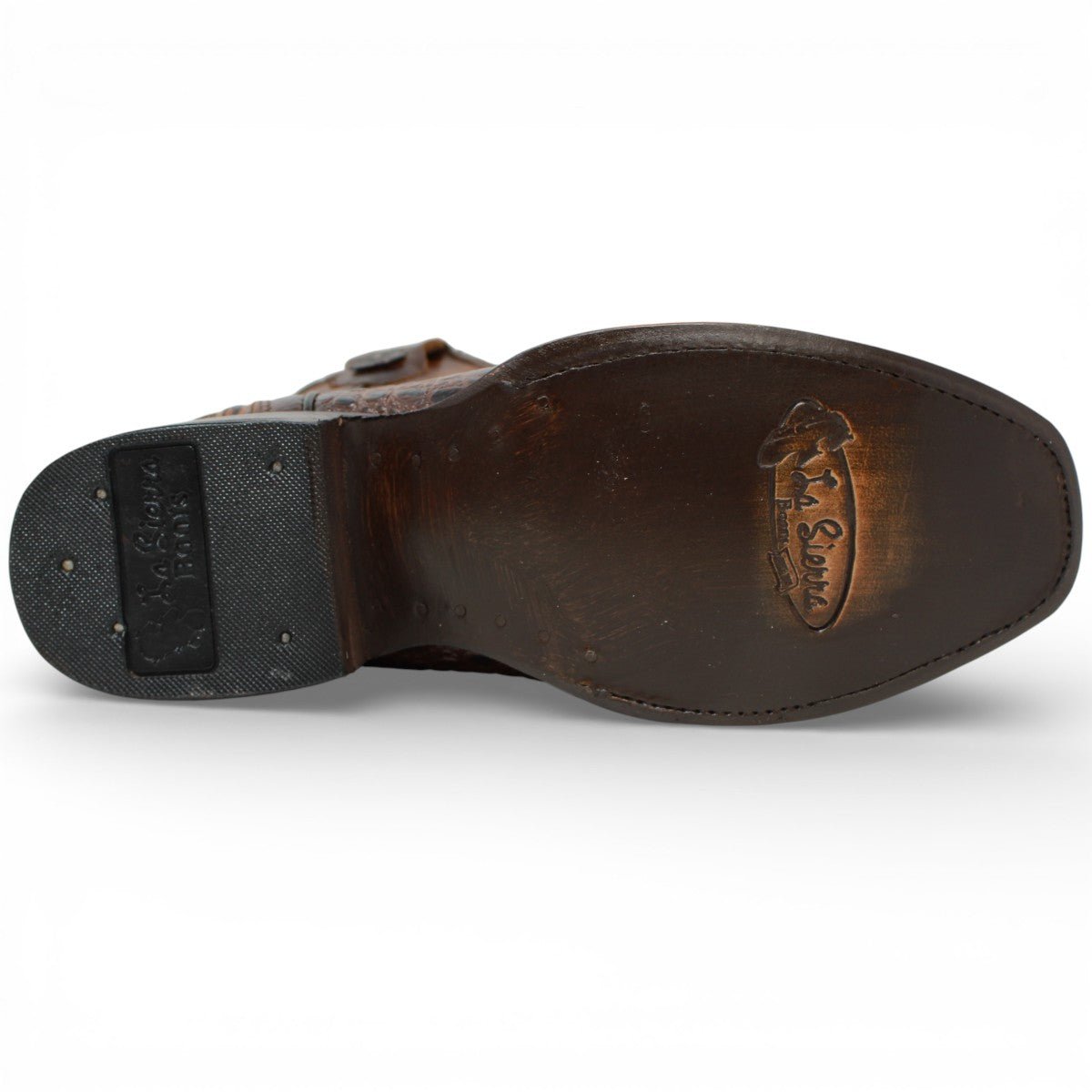 Botas de Piel Punta Dubai Grabado Caiman Belly - LC265 - La Carreta