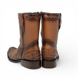 Botas de Piel Punta Dubai Grabado Caiman Belly - LC265 - La Carreta