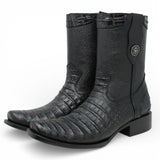 Botas de Piel Punta Dubai Grabado Caiman Belly - LC265 - La Carreta