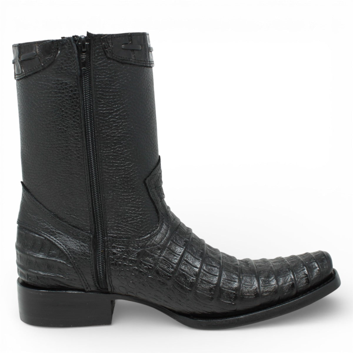 Botas de Piel Punta Dubai Grabado Caiman Belly - LC265 - La Carreta