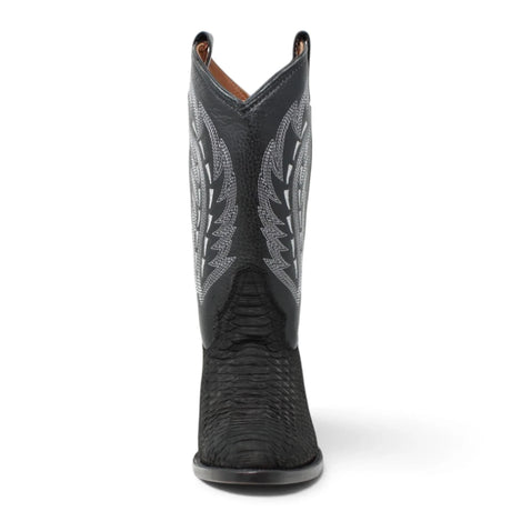 Botas de Piton Grabado Punta Oval - La Carreta - La Carreta