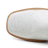 Botas de Piton Original Punta Amplia Cuadrada Color Blanco - Tanner Mark Boots - Tanner Mark Boots