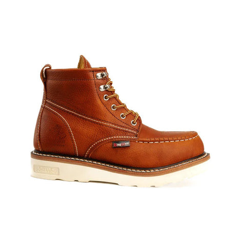 Botas de Trabajo Apache 6" Horma Moc Toe Color Tan - King Welt - King Welt