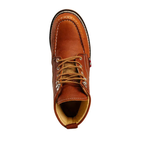 Botas de Trabajo Apache 6" Horma Moc Toe Color Tan - King Welt - King Welt