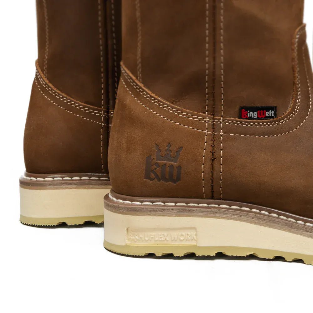 Botas de Trabajo Calexico 11" Horma Cuadrada Color Arena - King Welt - King Welt