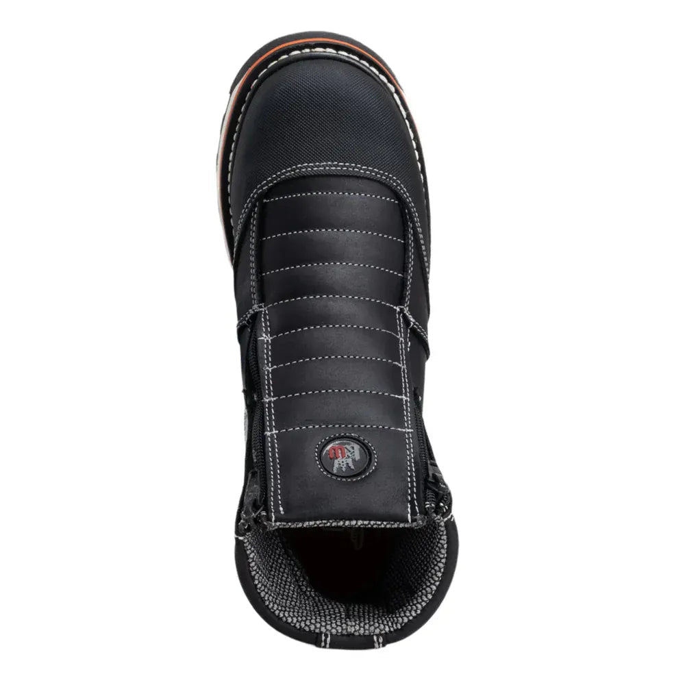 Botas de Trabajo con Doble Cierre Ultra Flex 6" Punta Suave Color Negro - King Welt - King Welt