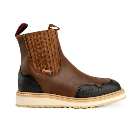 Botas de Trabajo GuardedMaster Ultra Flex 6" Suela Doble Densidad Color Tan - King Welt - King Welt