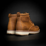 Botas de Trabajo Patriot 6" Horma Moc Punta de Compuesto Color Tan - King Welt - King Welt