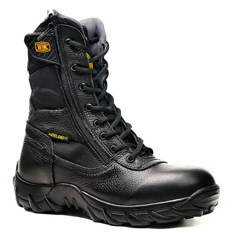 Botas de Trabajo Tácticas Militares 10" Color Negro - King Welt - King Welt