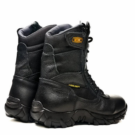 Botas de Trabajo Tácticas Militares 10" Color Negro - King Welt - King Welt