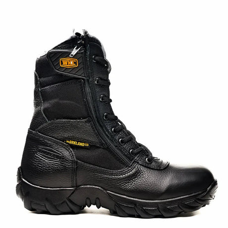 Botas de Trabajo Tácticas Militares 10" Color Negro - King Welt - King Welt