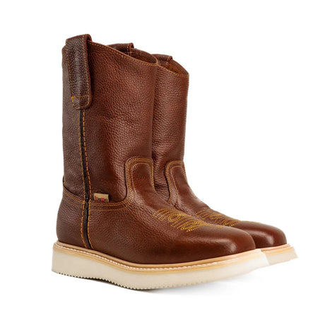 Botas de Trabajo Wellington Santa Fe 11" Horma Cuadrada Color Shedron - King Welt - King Welt