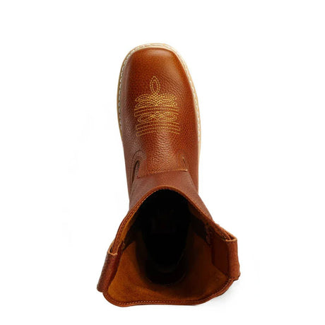 Botas de Trabajo Wellington Santa Fe 11" Horma Cuadrada Color Tan - King Welt - King Welt