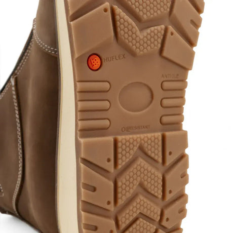 Botas de Trabajo Western Flex 6" con Cierre Color Laton Medallon - King Welt - King Welt