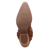 Botas Lucky Stars de Gamuza Punta Recortada Para Dama Color Cafe - Dingo - Dan Post Boots