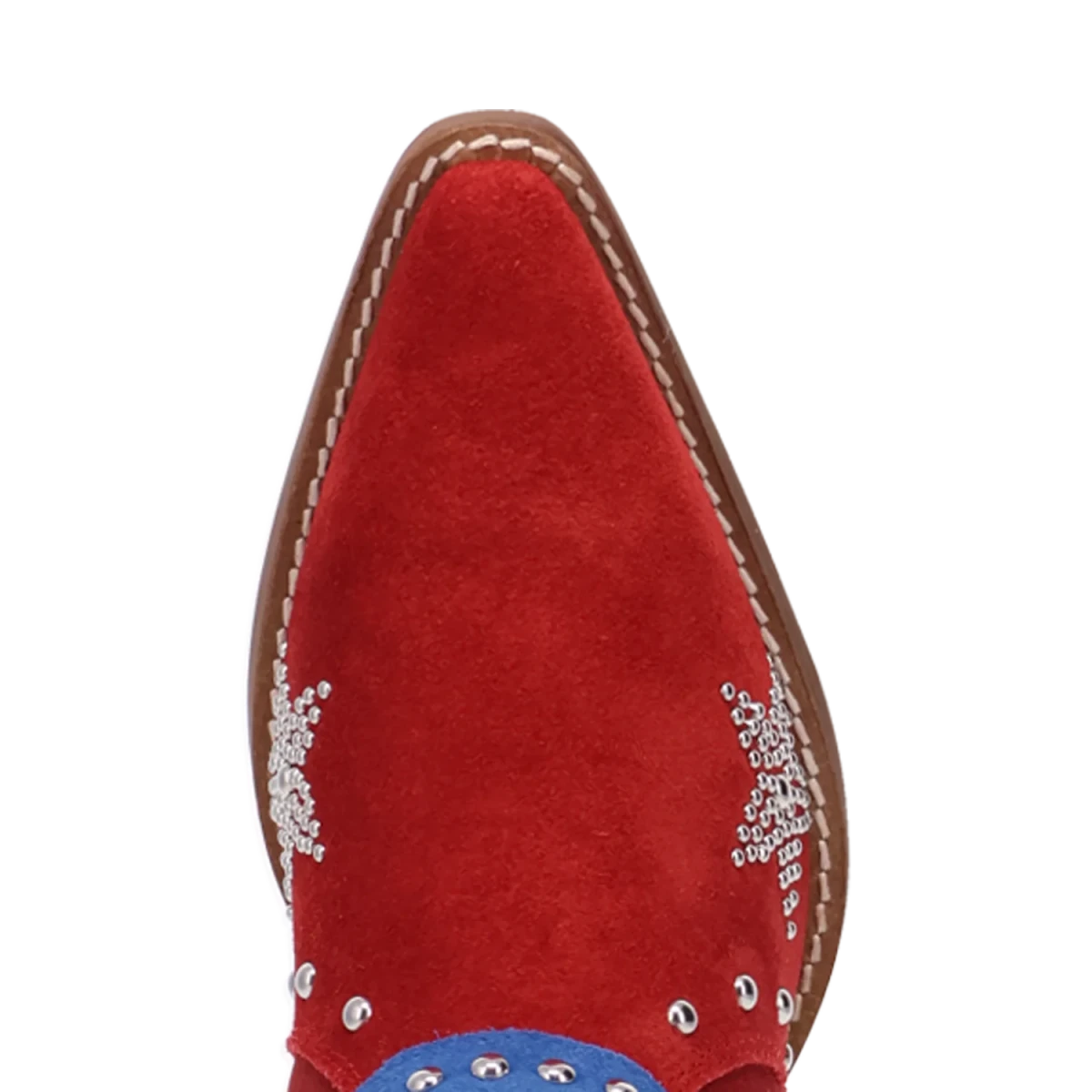 Botas Lucky Stars de Gamuza Punta Recortada Para Dama Multi Color - Dingo - Dan Post Boots