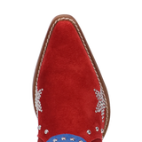 Botas Lucky Stars de Gamuza Punta Recortada Para Dama Multi Color - Dingo - Dan Post Boots