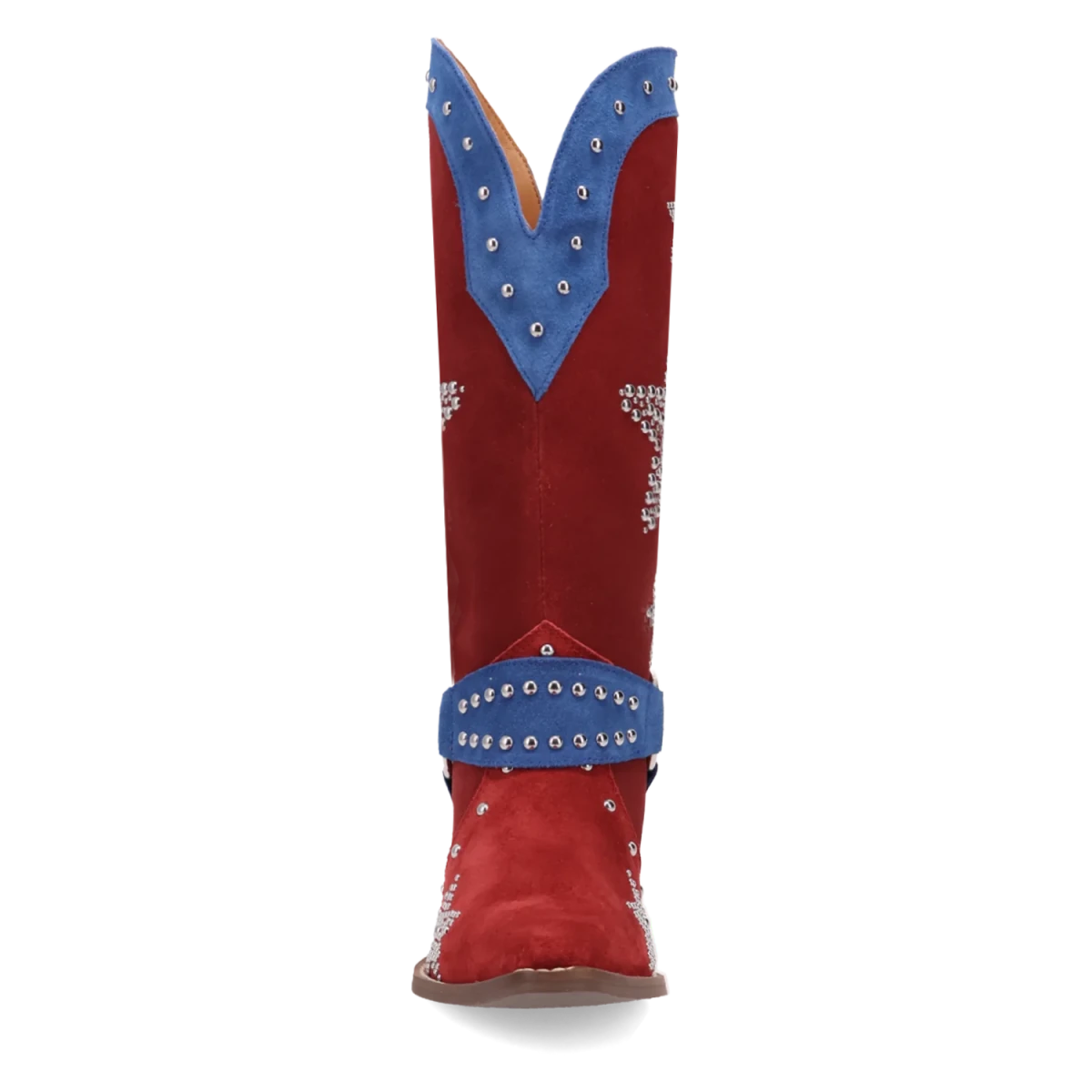 Botas Lucky Stars de Gamuza Punta Recortada Para Dama Multi Color - Dingo - Dan Post Boots