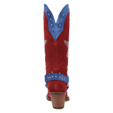 Botas Lucky Stars de Gamuza Punta Recortada Para Dama Multi Color - Dingo - Dan Post Boots