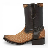 Botas Miel de Petatillo Punta Dubai con Cierre - LC - 272 - La Carreta