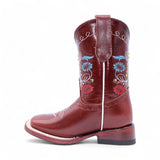 Botas para Niña de Cuero Crazy Horma Rodeo Color Shedron - H329550 - Hooch