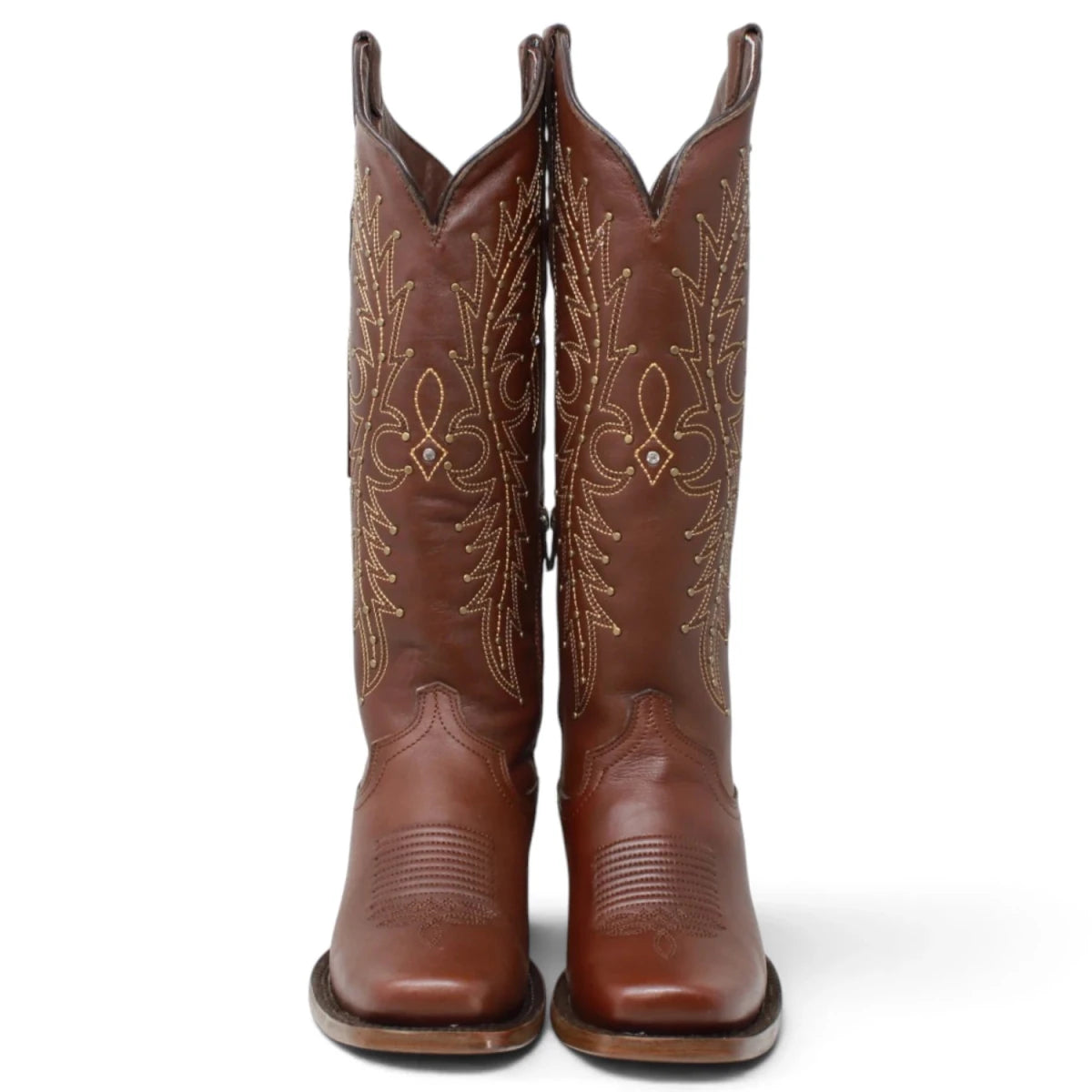 Botas Vaqueras Altas para Dama Quincy – Punta Rodeo - Quincy Boots