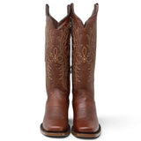Botas Vaqueras Altas para Dama Quincy – Punta Rodeo - Quincy Boots
