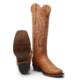 Botas Vaqueras Altas para Dama Quincy – Punta Rodeo - Quincy Boots